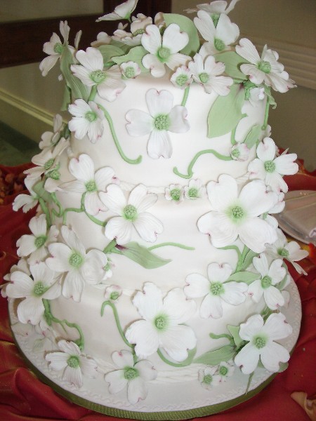 Dogwood Wedding Cake